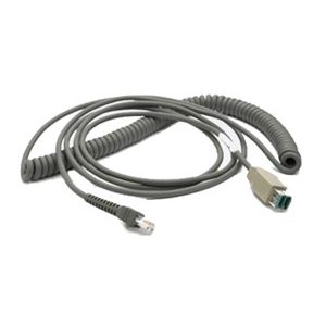 CBA-U08-C15ZAR - Motorola 15ft Coiled USB Cable (Power Plus)