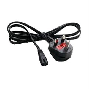 Power Cord, 2-Pin, UK