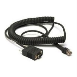 CBL-320-300-C00 - Honeywell 9.8ft Coiled RS232 Cable (9 Pin, +/-12V Signals)