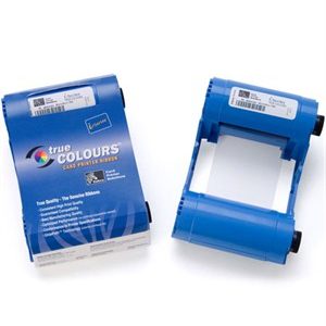 800017-240 Zebra i-Series color, Eco cartridge ribbon,  5 Panel YMCKO with 1 cleaning roller, 200 images
