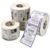 800261-107 Zebra Z-Select 2000D Removable 38mm x 25mm Paper Label Peelable  (Perforation)