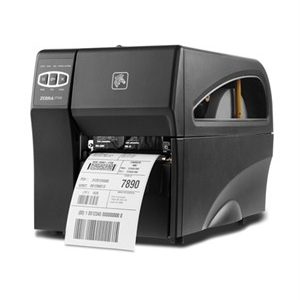 Zebra ZT220 affordable label printer with simple three button interface